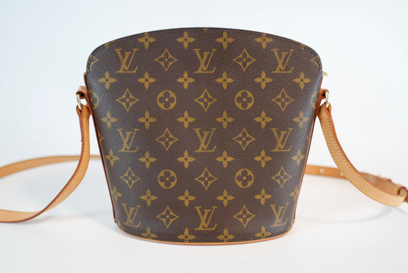 Louis Vuitton Monogram Drouot Crossbody Bag Used