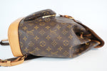 Louis Vuitton Monogram Montsouris GM Backpack Used
