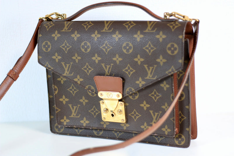 Louis Vuitton Monogram Monceau 2 Way Bag Used