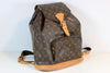 Louis Vuitton Monogram Montsouris GM Backpack Used