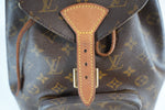 Louis Vuitton Monogram Montsouris MM Backpack Used