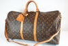Louis Vuitton Monogram Keepall Bandouliere 55 Used