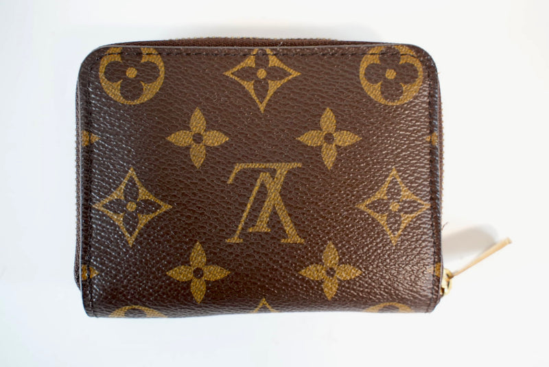 Louis Vuitton Monogram Compact Zippy Coin Purse Used
