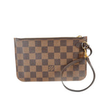 Damier Ebene Neverfull PM Pouch(Wristlet) Used