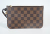 Damier Ebene Neverfull PM Pouch(Wristlet) Used