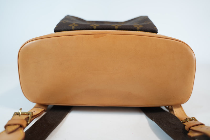 Louis Vuitton Monogram Montsouris GM Backpack Used
