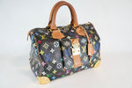 Louis Vuitton X Takashi Murakami Monogram Multicolor Speedy 30 Noir Used
