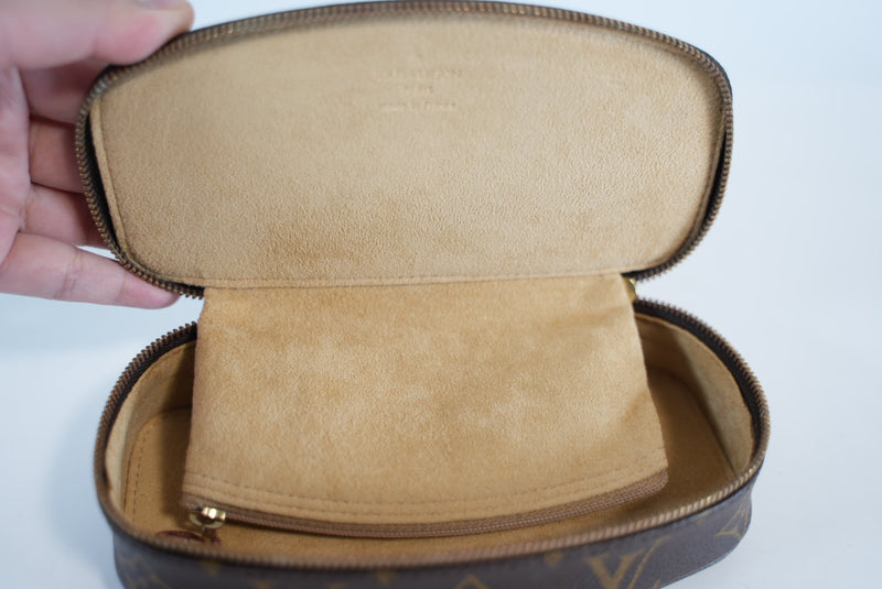 Louis Vuitton Monogram Monte Carlo PM Jewelry Case Used