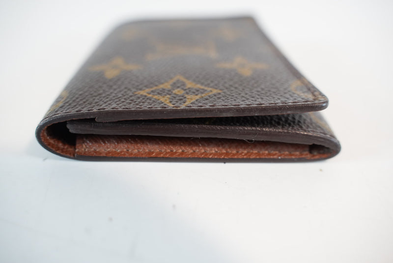 Louis Vuitton Monogram Envelope De Viste Business Card Case Used