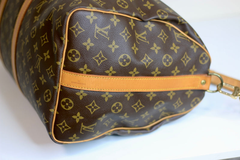 Louis Vuitton Monogram Keepall Bandouliere 50 Used