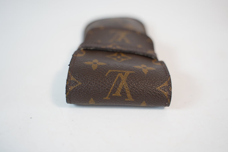 Louis Vuitton Monogram Etui Stylo Eyeglasses Case Used