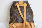 Louis Vuitton Monogram Montsouris MM Backpack Used