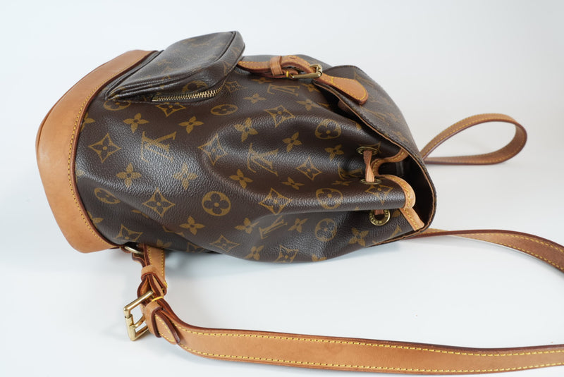 Louis Vuitton Monogram Montsouris MM Backpack Used