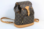 Louis Vuitton Monogram Montsouris MM Backpack Used