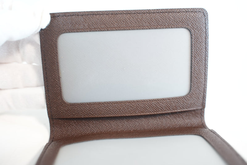 Louis Vuitton Damier Ebene Pass/Card Case Used