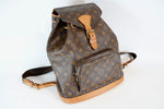 Louis Vuitton Monogram Montsouris GM Backpack Used