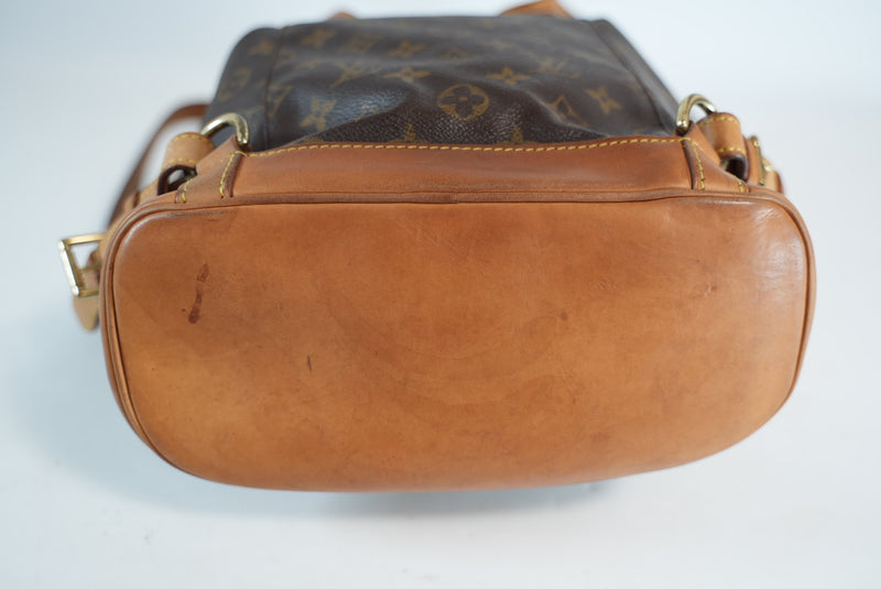 Louis Vuitton Monogram Montsouris MM Backpack Used