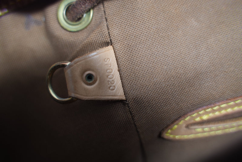 Louis Vuitton Monogram Montsouris MM Backpack Used
