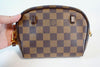 Louis Vuitton Damier Ebene Pochette Ipanema 2way Bag Used