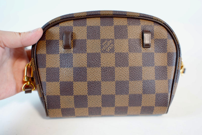 Louis Vuitton Damier Ebene Pochette Ipanema 2way Bag Used