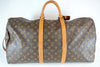 Louis Vuitton Monogram Keepall Bandouliere 55 Used