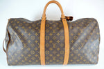 Louis Vuitton Monogram Keepall Bandouliere 55 Used