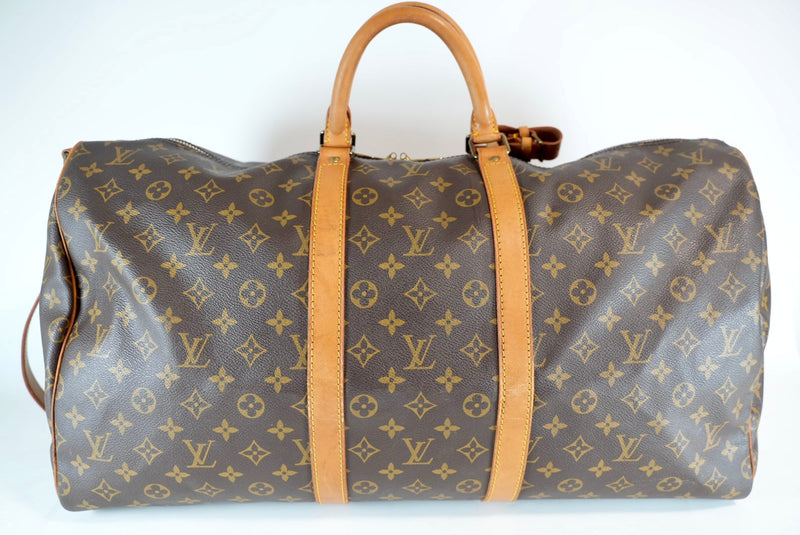 Louis Vuitton Monogram Keepall Bandouliere 55 Used