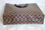 Louis Vuitton Damier Ebene Sac Plat Handbag