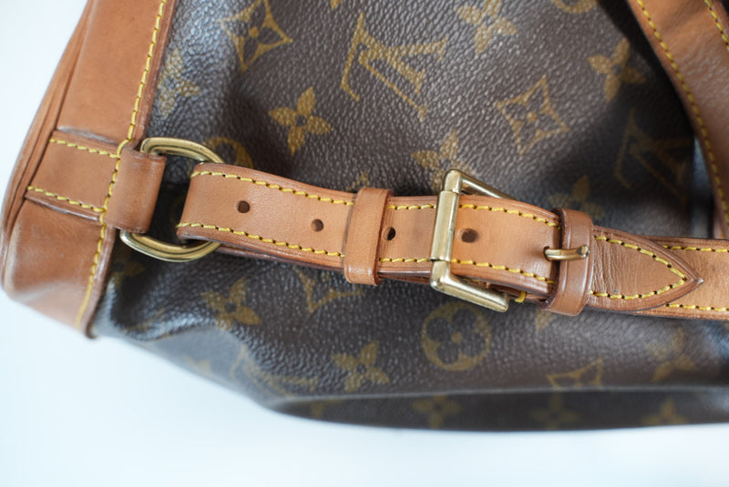 Louis Vuitton Monogram Montsouris MM Backpack Used