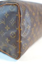 Louis Vuitton Monogram Speedy 35 Handbag Used