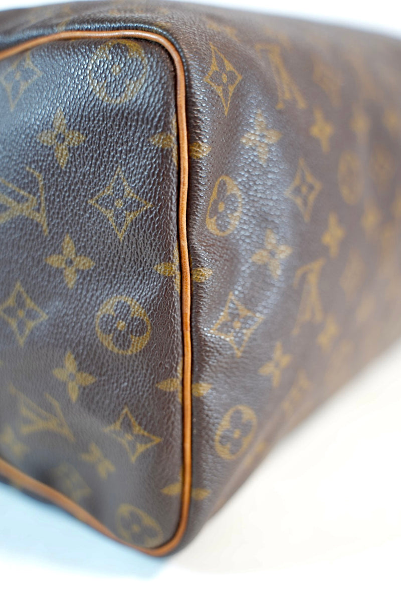 Louis Vuitton Monogram Speedy 35 Handbag Used