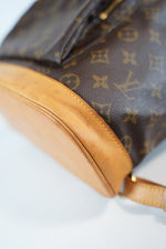 Louis Vuitton Monogram Montsouris GM Backpack Used