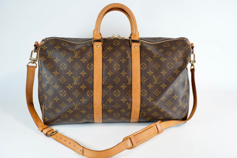 Louis Vuitton Monogram Keepall Bandouliere 45 Used