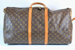 Louis Vuitton Monogram Keepall Bandouliere 55 Used