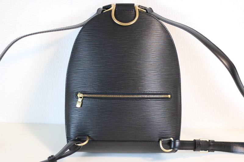 Louis Vuitton Epi Noir Mabillon Backpack Used