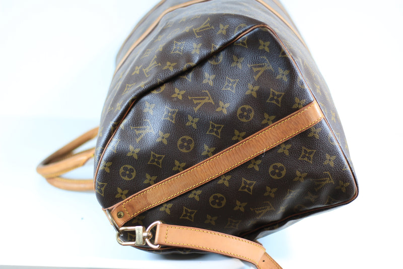 Louis Vuitton Monogram Keepall Bandouliere 55 Duffle bag Used