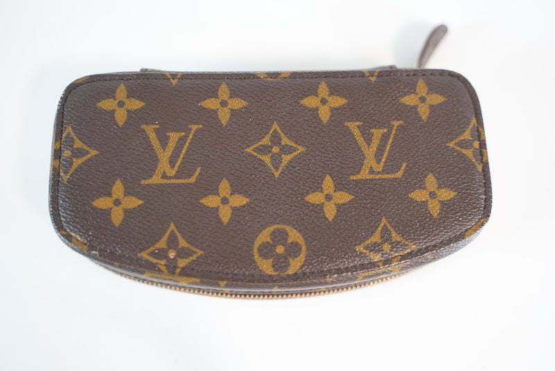 Louis Vuitton Monogram Monte Carlo PM Jewelry Case Used