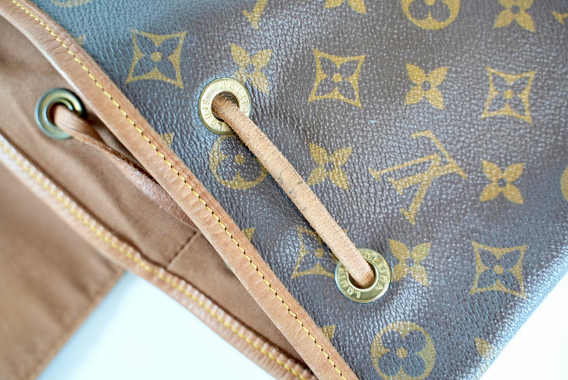 Louis Vuitton Monogram Montsouris GM Backpack Used