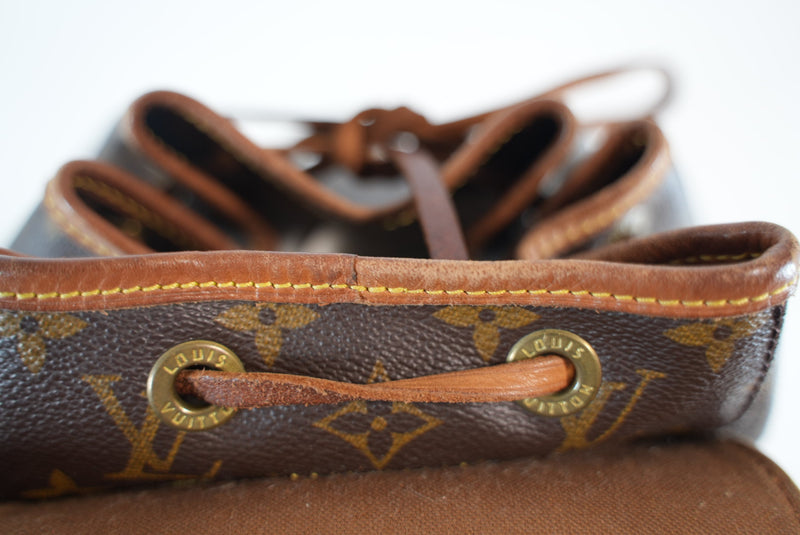 Louis Vuitton Monogram Montsouris MM Backpack Used