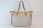 Louis Vuitton Damier Azur Neverfull MM Used