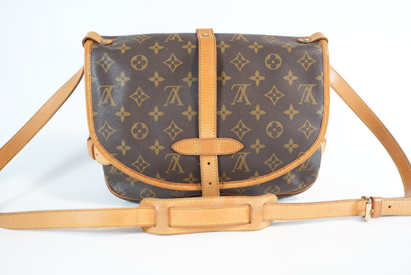 Louis Vuitton Monogram Saumur 30 Used