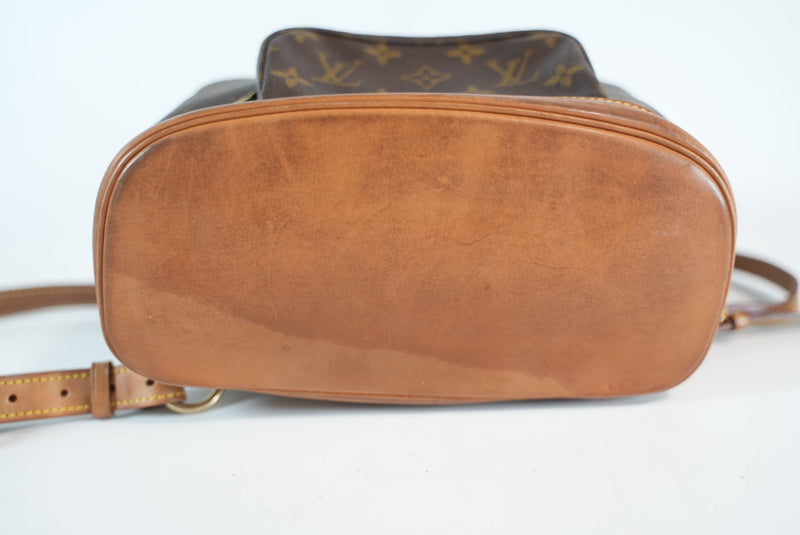 Louis Vuitton Monogram Montsouris MM Backpack Used