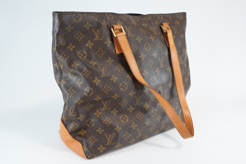 Louis Vuitton Monogram Cabas Mezzo Used