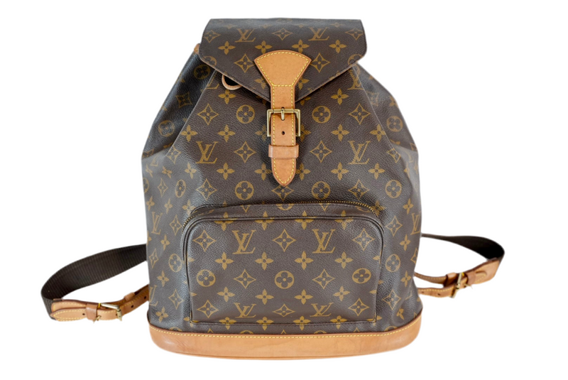 Louis Vuitton Monogram Montsouris GM Backpack Used