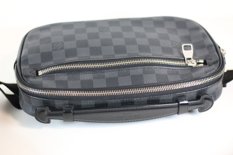 Louis Vuitton Damier Graphite Ambler Body Bag Used