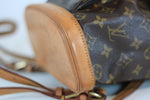 Louis Vuitton Monogram Montsouris PM/Mini Backpack Used