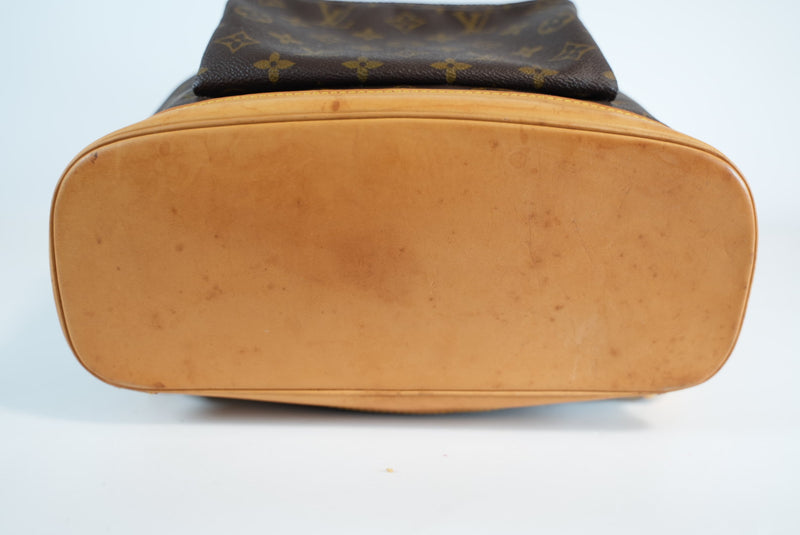Louis Vuitton Monogram Montsouris GM Backpack Used