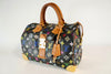 Louis Vuitton X Takashi Murakami Monogram Multicolor Speedy 30 Noir Used