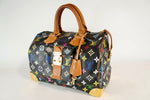 Louis Vuitton X Takashi Murakami Monogram Multicolor Speedy 30 Noir Used