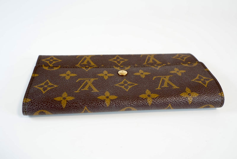 Louis Vuitton Monogram Long Wallet Used